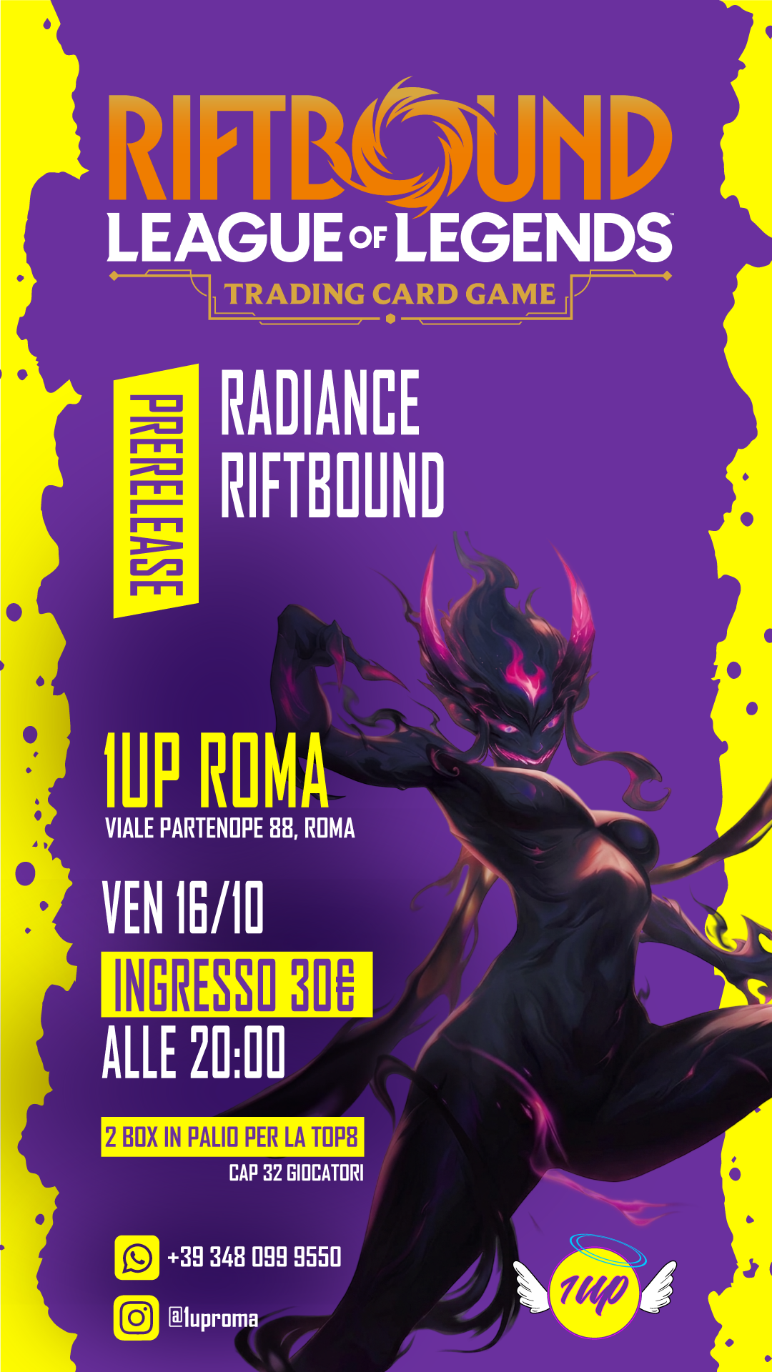 Riftbound: League of Legends TCG : Radiance (Evento) Venerdì 16/10 e Sabato 17/10