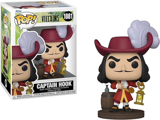 Funko Pop ! Disney Villains : Captain Hook (1081)