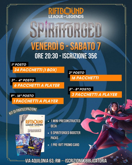 iftbound: League of Legends TCG – Spiritforged (Evento) | Venerdì 6 ore 20:30