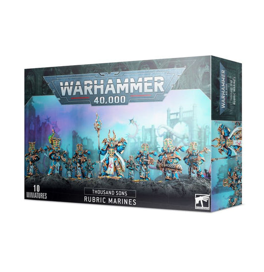 Warhammer 40,000 : Thousand Sons Rubric Marines (ENG)