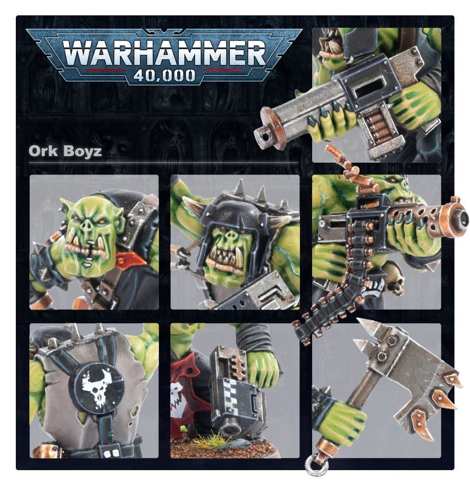 Warhammer 40,000 : Combat Patrol : Orks (Pattuglia Da Combattimento : Orki) (ENG)