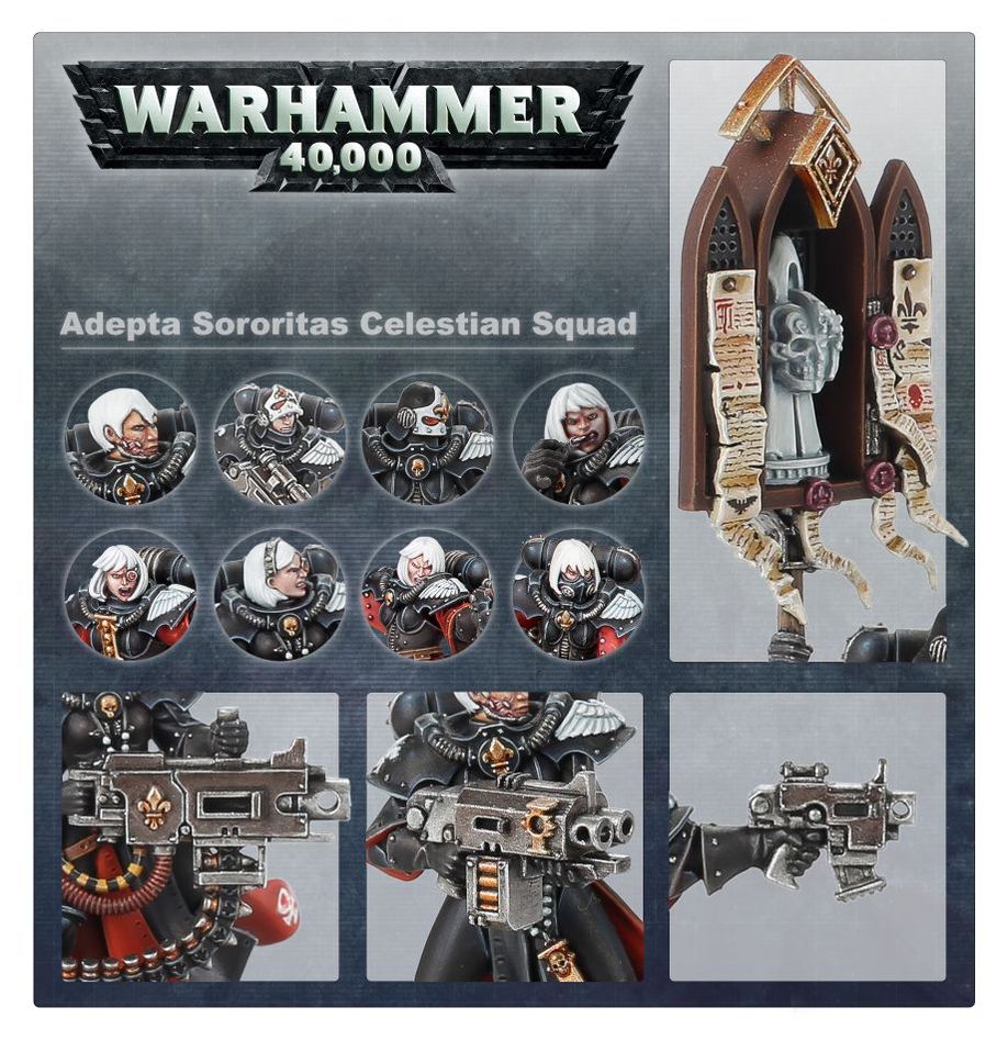 Warhammer 40,000 : Adepta Sororitas Battle Sisters Squad (ENG)