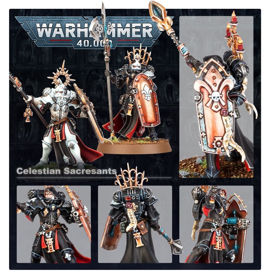 Warhammer 40,000 : Adepta Sororitas Celestian Sacresants (ENG)