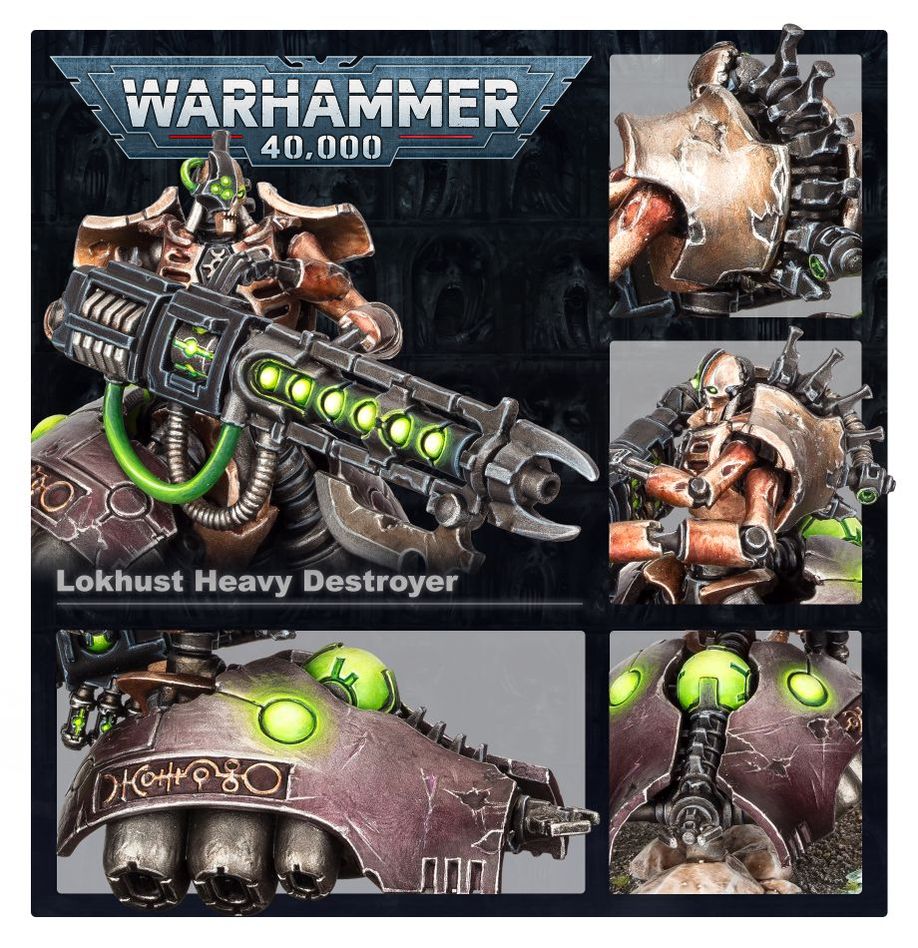 Warhammer 40,000 : Necrons Lokhust Heavy Destroyer
