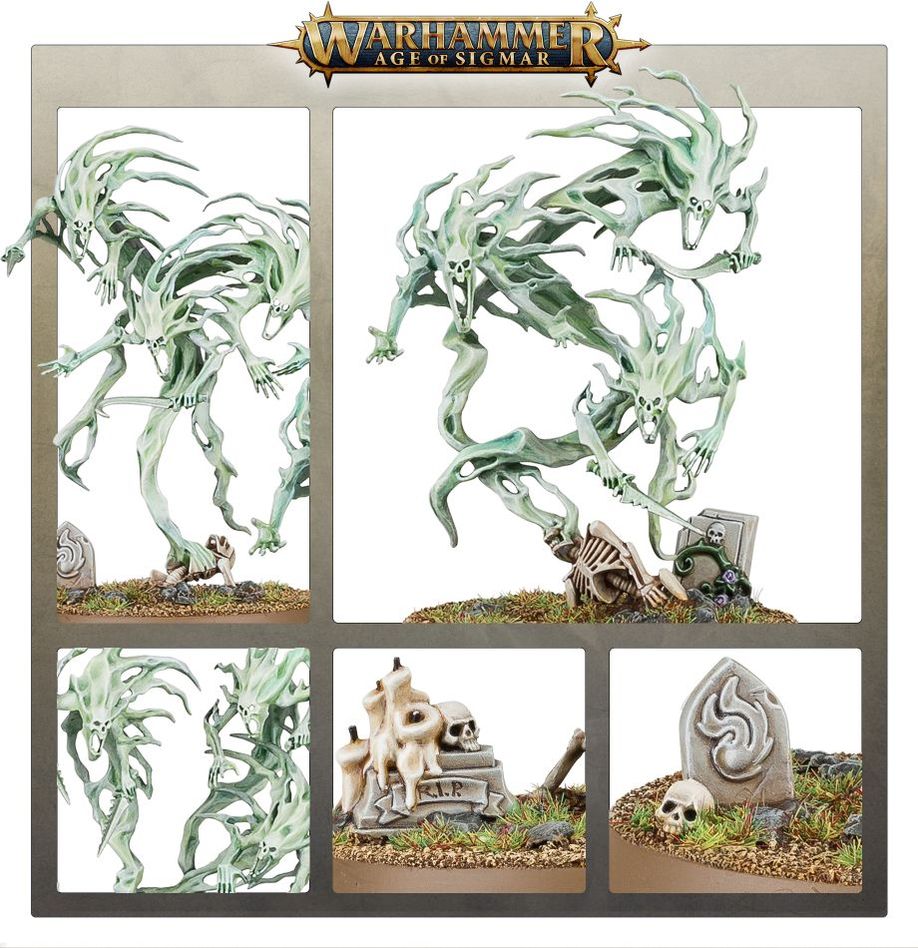 Warhammer Age Of Sigmar : Nighthaunt Spirits Hosts (ENG)