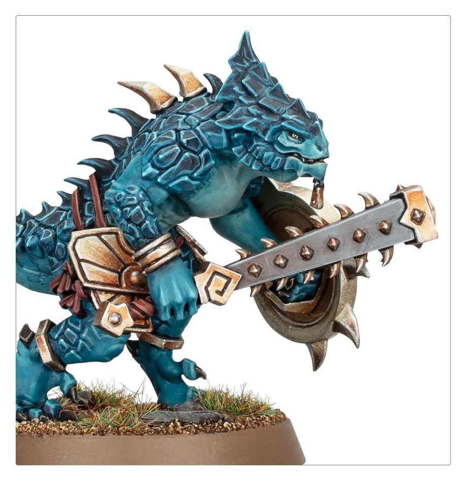 Warhammer Age Of Sigmar : Seraphon Saurus Warriors (ENG)