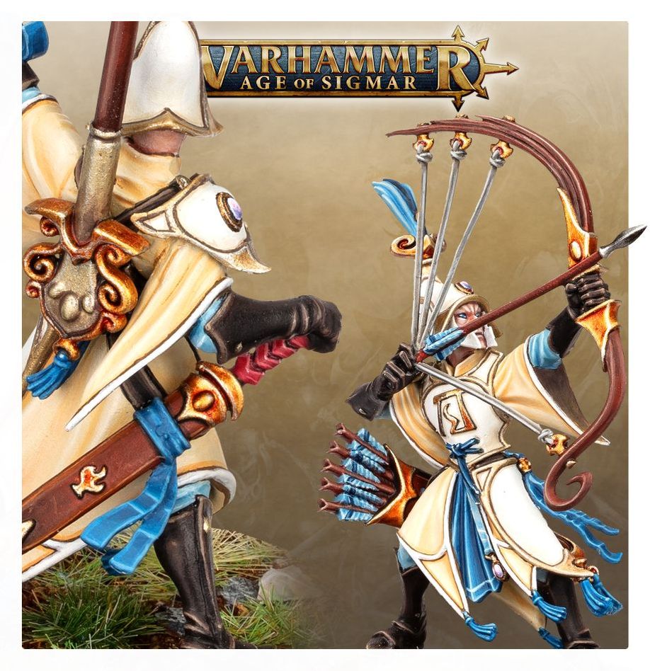 Warhammer Age Of Sigmar : Lumineth Realm - Lords Vanari Auralan Sentinels (ENG)