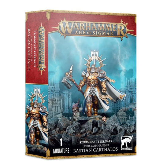 Warhammer Age Of Sigmar : Stormcast Eternals Lord - Commander Bastian Carthalos