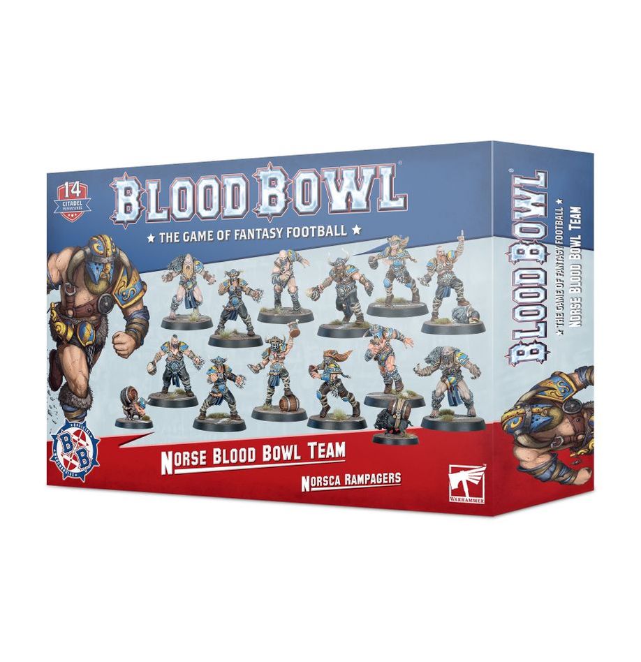 Blood Bowl : Norse Blood Bowl Team Norsca Rampagers (ENG)