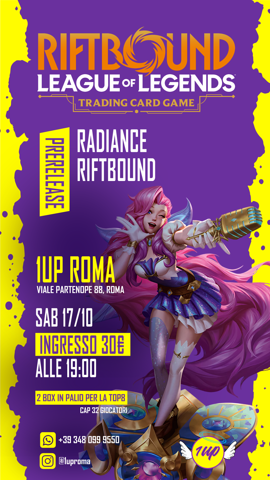 Riftbound: League of Legends TCG : Radiance (Evento) Venerdì 16/10 e Sabato 17/10