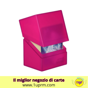 Boulder Deck Case 100+ Standard Size Rhodonite (Ultimate Guard) - 1UP