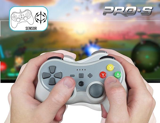 Controller Wireless Pro-S Retro Gaming Nintendo Switch - 1UP
