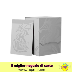 Deck Shell Ashen White (Dragon Shield) - 1UP