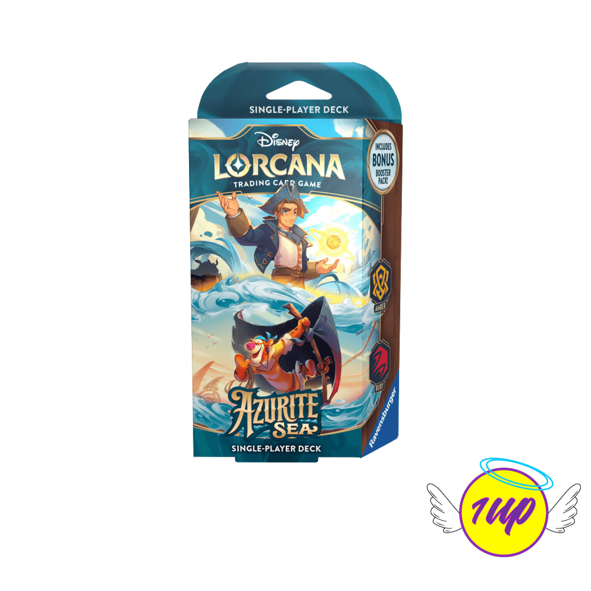 Disney Lorcana : Azurite Sea : Amber / Ruby Starter Deck (ENG) - 1UP