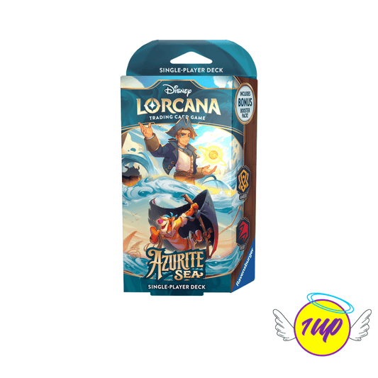 Disney Lorcana : Azurite Sea : Amber / Ruby Starter Deck (ENG) - 1UP