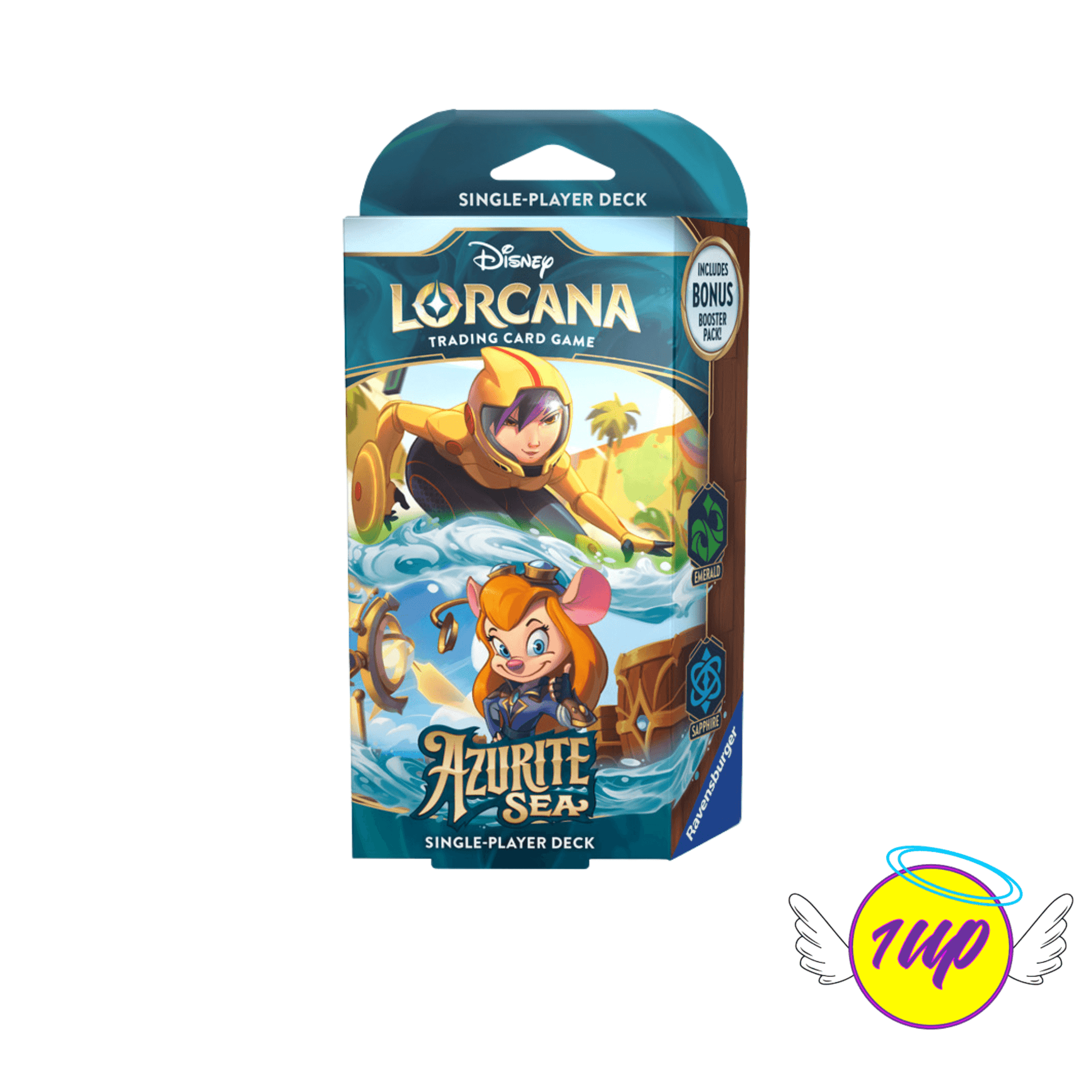 Disney Lorcana : Azurite Sea : Emerald / Sapphire Starter Deck (ENG) - 1UP