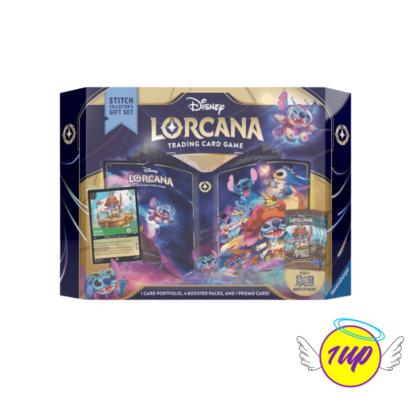 Disney Lorcana : Azurite Sea : Stitch Collector’s Gift Set (ENG) - 1UP