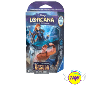 Disney Lorcana : Il Ritorno di Ursula : Starter Deck Zaffiro / Acciaio (ITA) - 1UP