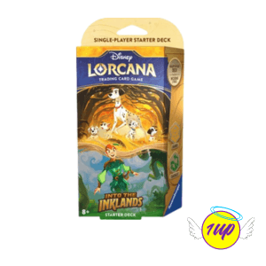 Disney Lorcana : Into The Inklands Starter Deck : Amber / Emerald (ENG) - 1UP