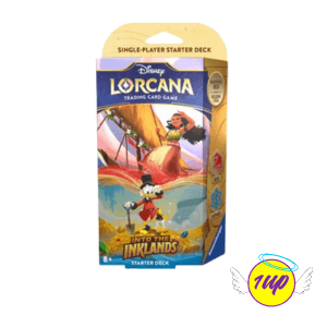 Disney Lorcana : Into The Inklands Starter Deck : Ruby / Sapphire (ENG) - 1UP
