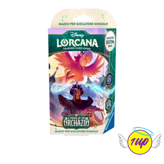 Disney Lorcana : L'Isola Di Archazia : Starter Deck Ametista/Acciaio (ITA)