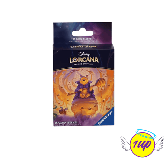 Disney Lorcana : Matte Finish " Winnie The Pooh " (65 Sleeves) - 1UP