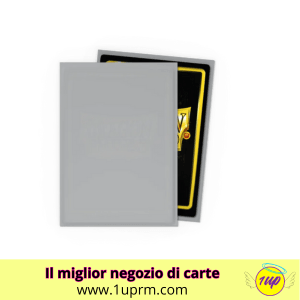 Dragon Shield Classic Sleeves - Silver (100 Sleeves) - 1UP