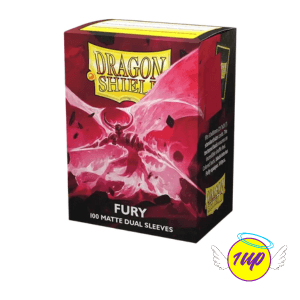 Dragon Shield Matte Dual Sleeves - Fury (100 Sleeves) - 1UP