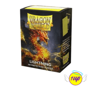 Dragon Shield Matte Dual Sleeves - Lightning (100 Sleeves) - 1UP