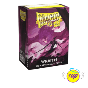 Dragon Shield Matte Dual Sleeves - Wraith (100 Sleeves) - 1UP
