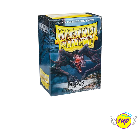 Dragon Shield Matte Sleeves : Black (100 Sleeves)