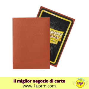 Dragon Shield Matte Sleeves - Copper (100 Sleeves) - 1UP