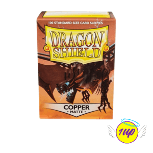 Dragon Shield Matte Sleeves - Copper (100 Sleeves) - 1UP