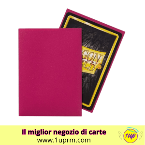Dragon Shield Matte Sleeves - Magenta (100 Sleeves) - 1UP
