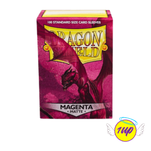Dragon Shield Matte Sleeves - Magenta (100 Sleeves) - 1UP