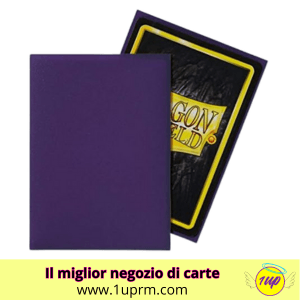 Dragon Shield Matte Sleeves - Purple (100 Sleeves) - 1UP