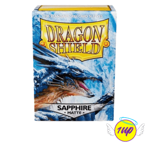Dragon Shield Matte Sleeves - Sapphire (100 Sleeves) - 1UP