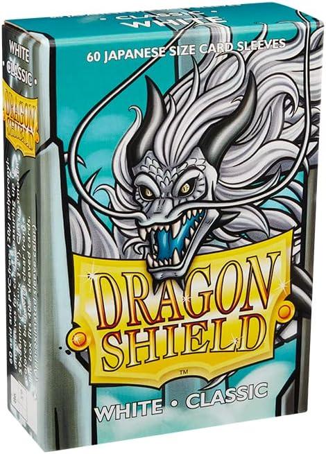 Dragon Shield Small Sleeves - Japanese Classic White (60 Sleeves) - 1UP