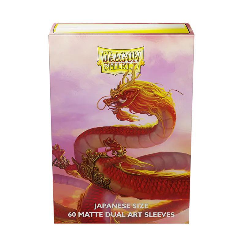 Dragon Shield Small Sleeves - Japanese Matte Dual Art Sleeves Wood Dragon 2024 (60 Sleeves) - 1UP