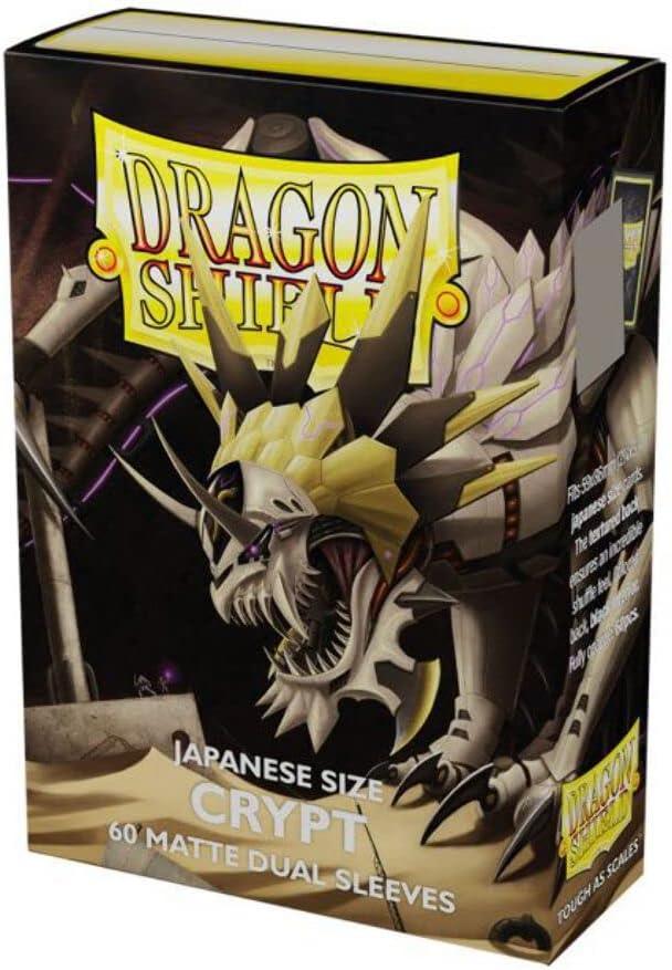 Dragon Shield Small Sleeves - Japanese Matte Dual Crypt (60 Sleeves) - 1UP