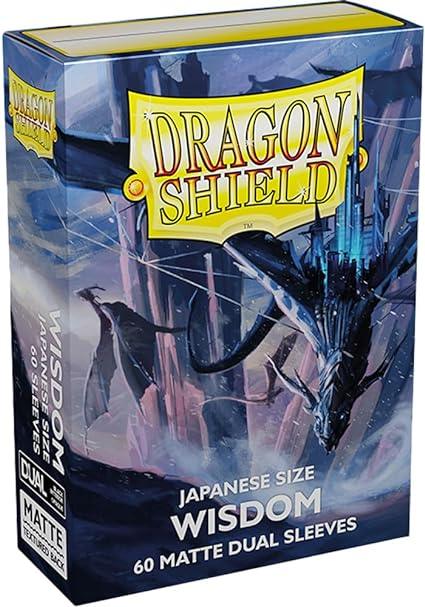 Dragon Shield Small Sleeves - Japanese Matte Dual Wisdom (60 Sleeves) - 1UP