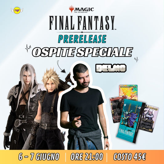 FINAL FANTASY TCG – PRERELEASE 7 GIUGNO