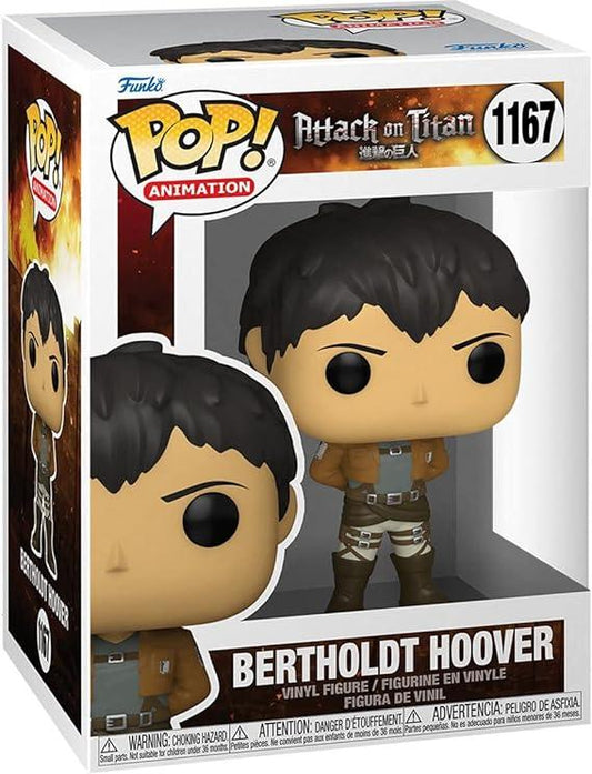 Funko Pop ! Attack On Titan : Bertholdt Hoover (1167) - 1UP