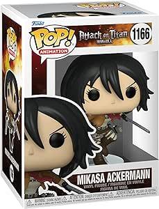 Funko Pop ! Attack On Titans : Mikasa Ackermann (1166) - 1UP