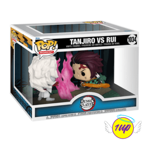 Funko Pop ! Demon Slayer Movie Moment : Tanjiro Vs Rui (1034) - 1UP