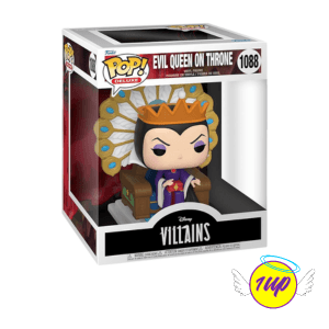 Funko Pop ! Disney Villains : Evil Queen On Throne (1088) - 1UP