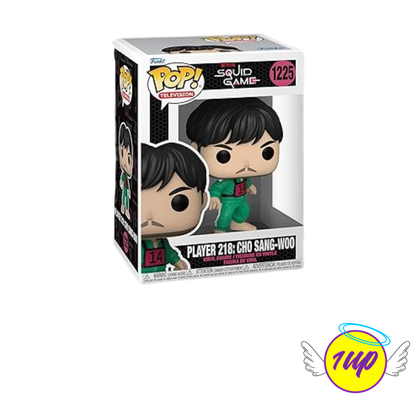 Funko Pop ! Squid Game : Player 218 : Cho Sang-Woo (1225)