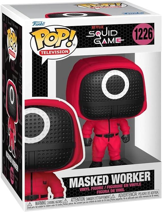 Funko Pop ! Squid Game : Round: Masked Worker (1226) - 1UP