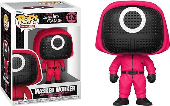 Funko Pop ! Squid Game : Round: Masked Worker (1226) - 1UP