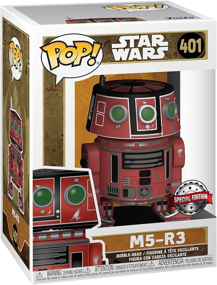 Funko Pop ! Star Wars : M5-R3 (401) - 1UP